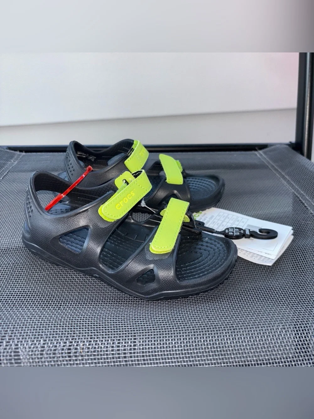 Crocs Swiftwater River Sandals Size 10 C10 Kids NWT